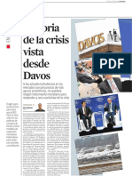 La Crisis Vista Desde Davos