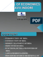 Presentation On IRDA