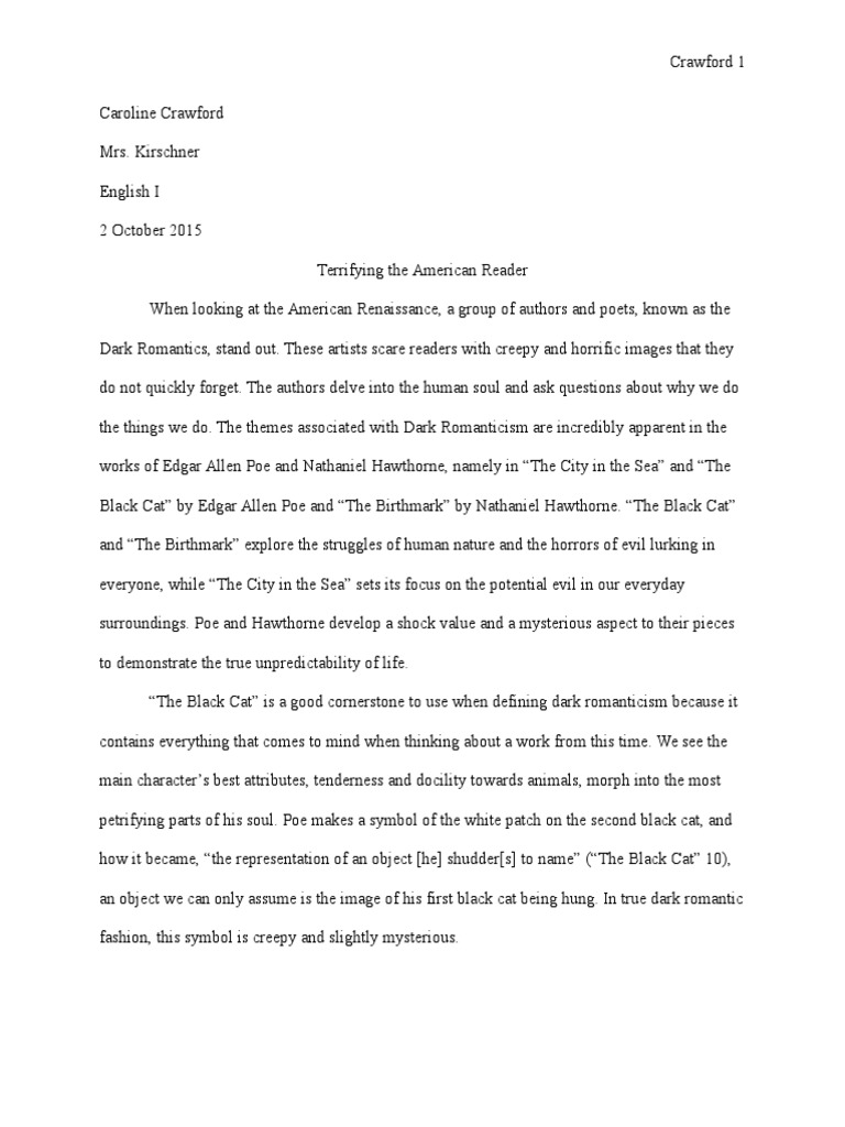 Dark romanticism books picture