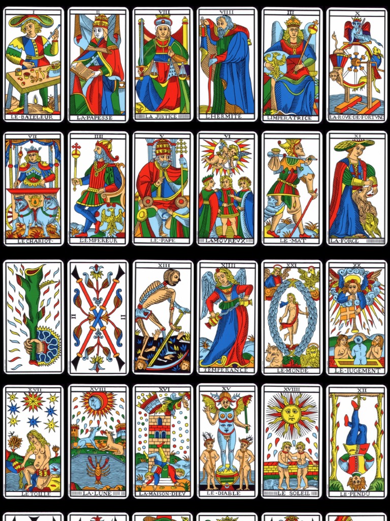 Tarot de Marsella Cartas | PDF