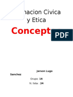 Formacion Civica y Etica