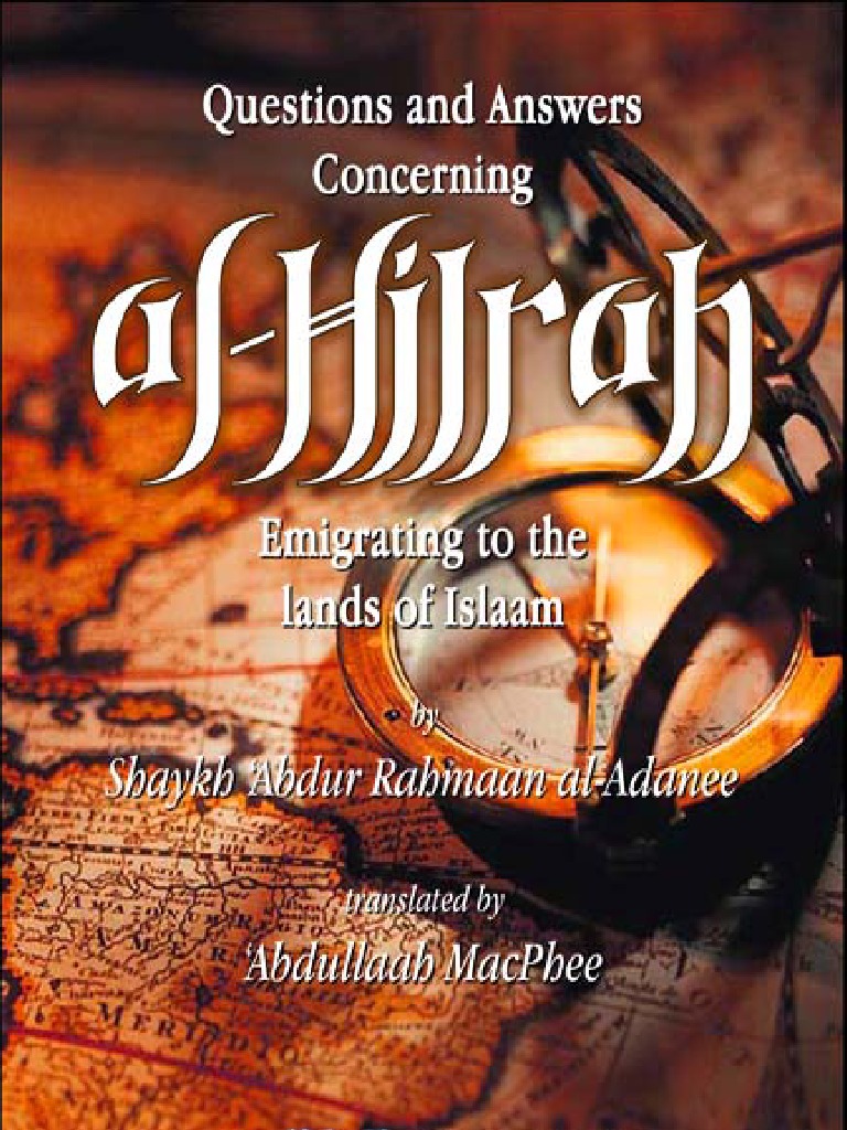 Hijrah Q A Ali Hadith