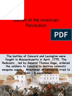 Battles of The American Revolution