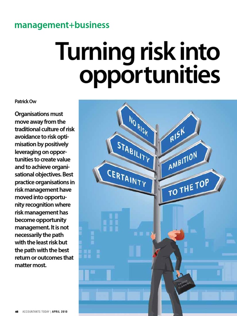 Turning Risk into Opportunity | PDF | Risk | Risk Management