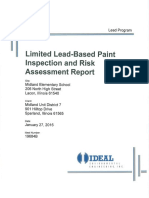 Limited Lead-Based Paint Inspection and Risk Assessment Report