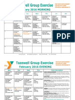 Tazewell February 2016 Group Exercise