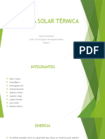 Energía solar térmica gestión ambiental