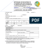 9.10 Medical Sertificate For Air Travel