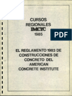 Reglamento ACI: evolución y complejidad