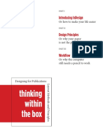 Thinking Within The Box: Introducing Indesign