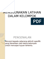 Aplikasi Latihan Dalam Kelompok