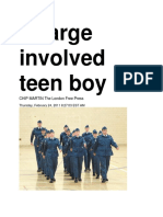 24 Feb 2011 - Sex Charge Involved Teen Boy