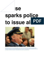 29 Aug 2009 - Sex Abuse Police Alert