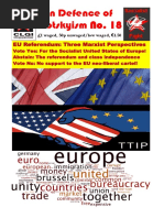Download EU Referendum Three Marxist Perspectives by Gerald J Downing SN297426163 doc pdf