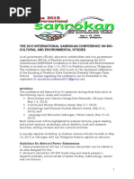 The Final Final - 2015 International Sanrokan Conference On Bio