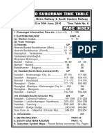 Train Time Table 2015