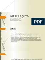 Konsep Agama