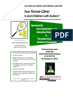 free tennis clinic - asd