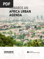 Towards an Africa Urban Agenda