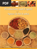 Download Production  Export of Spices in Sri Lanka by hasithrock SN29745354 doc pdf