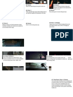 Storyboard: First Draft:: #3: Driver 2: #1: Opening Scene: Driver 1: #2: Runner