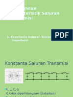 7 Karakteristik Saluran Transmisi Lanjut