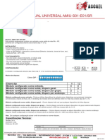 Módulo individual universal AMIU-S01-E01/SR