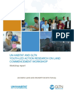 Youth-Led Action Research on Land Commencement Workshop