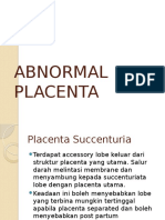 Abnormal Placenta