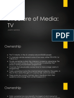 Structure of Media: TV: Joseph Weston