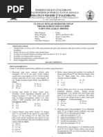 Soal Dan Pembahasan UTS GNP Kls XI IA1-2 SMA 17 PLG 09-10 Fisika
