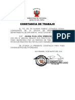 Constancia de prácticas profesionales en Oficina de Registro Militar