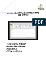 Mishell Rosero Excel PDF