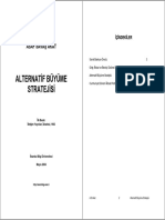 Asaf Savas Akat - Alternatif Buyume Stratejisi PDF