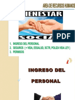 Charla de Bienestar Social