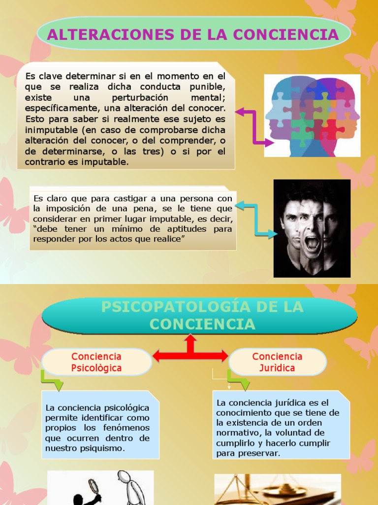 Alteraciones de la Conciencia y Derecho | PDF | Intención (Derecho ...