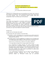 ACTIVIDAD de LAB. 2 Clasificacion de Los Componentes Solidos Del Suelo