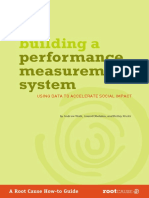 Building a Performance Measurement System