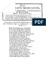 006 - Telégrafo Mercantil - Sábado 18 de Abril de 1801