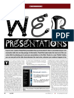 Web Presentations