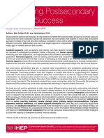 Postsecondary Student Success Guidebook