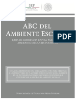 ABC Del Ambiente Escolar