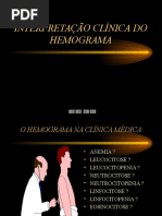 Interpretação de Exame Clinico Do Hemograma