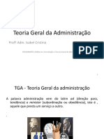 Teoria Geral Da Administração