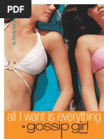 All I Want Is Everything - Cecily Von Ziegesar | PDF | Leisure