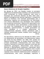 Introdução à Terapia Cognitiva