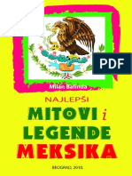 Milan Balinda Najlepši Mitovi I Legende Meksika