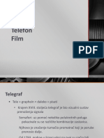 Telegraf, Telefon I Film