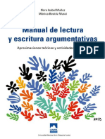 Muñoz, Nora Isabel & Musci, Mónica Beatriz (2013) - Manual de Lectura y Escritura Argumentativas. Aproximaciones Teóricas y Actividades Prácticas