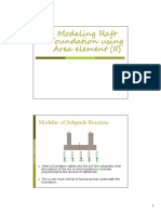 12-Modeling Raft Foundation Using Area Element(II)